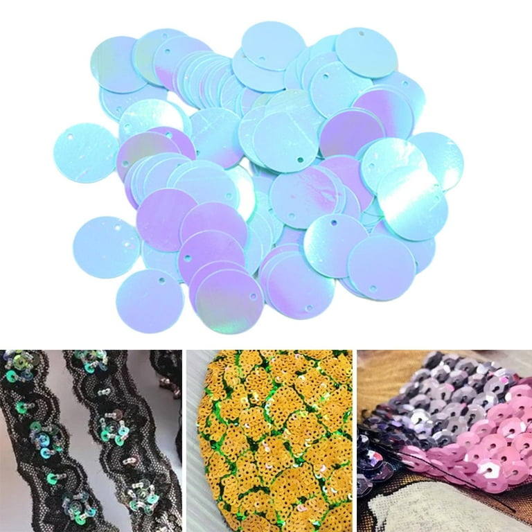 10 Bags of Large Sequins for Crafts Loose Sequins Round Sequins DIY Sewing  Sequins 