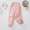 thumbnail image 2 of Zefriona Kids Snow Pants Waterproof Insulated Fleece Lined Fleece Lined Winter Trousers Pink 7, 2 of 9