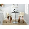 thumbnail image 2 of LumiSource Multi Toriano 24" Fixed-Height Counter Stool - Set of 2, 2 of 6
