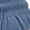 Blue, variant on Womens Solid Color Linen Casual Shorts Everyday Basic Style Side Pockets Adjustable Drawstring Elastic Waist Relaxed Loose Fit Breathable Linen Blend Fabric Daily Leisure Short Bottoms