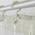 thumbnail image 3 of Maytex Smart Curtain Hendrix View Fabric Shower Curtain with Attached Roller Glide Hooks, 3 of 5