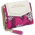 thumbnail image 1 of Short Purse Lace Tassel Pendant Wallet Purse Pink Red, 1 of 5