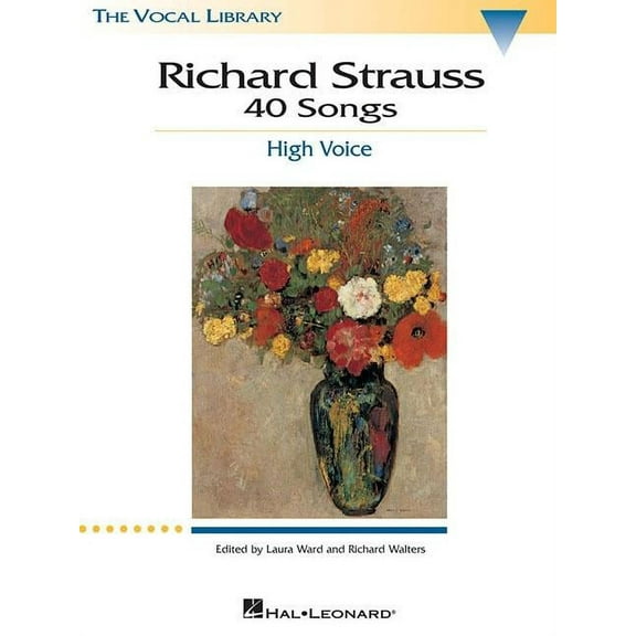 Vocal Library Richard Strauss: 40 Songs: High Voice, (Paperback)