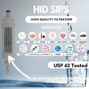 4l ثلاجة صغيرة وموزع مياه سطح المكتب، مرفقات سريعة الاتصال برودة المشروبات، 1 Hid Sips ثلاجة صغيرة، 1 حاوية تخزين المشروبات، 1 فلتر مياه 200 جالون قابل للاستبدال