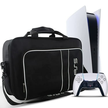 PS5 Carrying Case, Travel Bag Case for PS5 Console Disc/Digital Edition, Storage Bag Protective Shoulder Bag for Playstation 5 Accessories by YMTQ