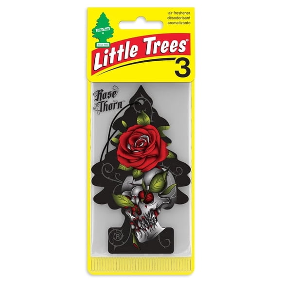 LITTLE TREES air freshener Rose Thorn 3-Pack