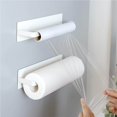 thumbnail image 2 of ZheElen Magnetic Holder Multifunctional Towel Rack Wall-mounted Stainless Steel Durable Roll Racks Box Kitchen Hotel Toilet, 2 of 6
