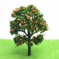 thumbnail image 1 of MYG Plastic Fruit Tree HO Scale Train Layout Garden Sand Table Model Trees Scenery, 1 of 5