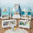 thumbnail image 5 of RiverRidge Kids Catch-All 24in Cubby Bookshelf and Toy Bin Storage Organizer - White, 5 of 10