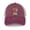 Red, variant on I Crushed 100 Days of School Wine Red Hat Adjustable Funny Fashion Unisex Baseball Cap for Men Women