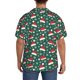 thumbnail image 3 of Balery Santa Hat Joy Green Festive Camisa Casual de Manga Corta con Botones para Hombre, Texturizada, Estilo Cubano, para Playa, Verano-XX-Large, 3 of 5