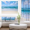 thumbnail image 1 of Design Art - Plage Tropicale Bleue Sereine, 1 of 3