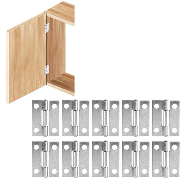 Bisagra De Puerta De Acero Inoxidable, 10 Uds., Para Muebles, Máquinas Comerciales, Dispositivo De Bloqueo, 25mm