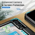 thumbnail image 4 of [PST] Samsung Galaxy Z Flip 6 Étui Rigide, Double Couches Robuste Armure en Caoutchouc Pare-Chocs Étui Rigide, 4 of 5