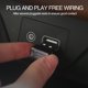 thumbnail image 4 of Gwong Electrónica USB LIGHT LIGHT UNIVERSAL Decorativo Mini Auto Interior Plug-in LED Lámpara ambiental de neón para coche, 4 of 6