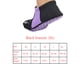thumbnail image 5 of Mantenga el buceo DS-112 Calcetines de buceo de nylon Suministros de snorkel Supplies Shoes con hombres Menores Menores Mujeres Protector submarino Caliente Riverside Purple 【XL】 Scienceny OD003149-30, 5 of 5