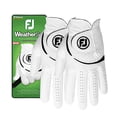 thumbnail image 1 of FootJoy WeatherSof - Paquete de 2 guantes de golf para hombre, color blanco, mediano/grande, para usar en la mano izquierda, 1 of 4