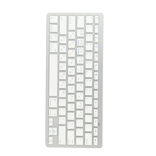 Mini Teclado Inalámbrico, 78 Teclas Tecillos de Computeradora Silenciosos Silent Silent Para, Para Os X, Para Ios, Párrico