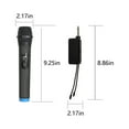 LED Digital Display Wireless Microphone Home Karaoke Outdoor Activities
