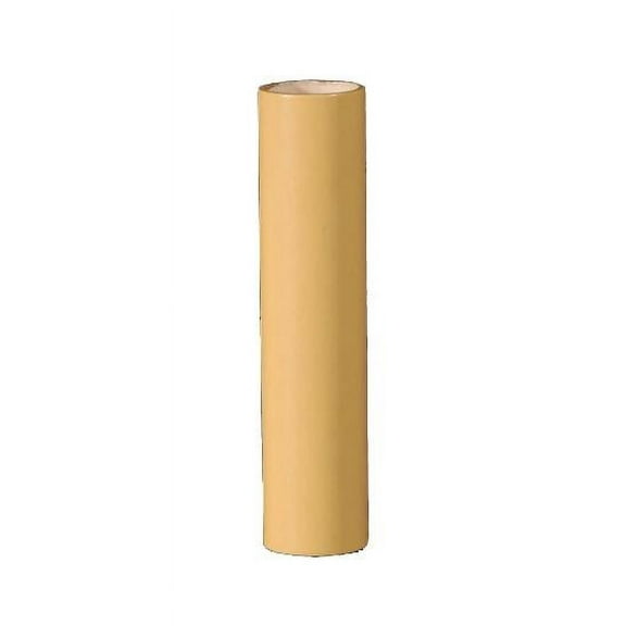 B&P Lamp® 8 Inch Gold Color Plain Candle Cover, Candelabra Size