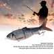 thumbnail image 4 of Señuelo Eléctrico, CEBO DE NATACIÓN MULTISTICULADO RECARGABLE CON LUZ LED PARA PESCA, NATACIÓN AUTOTICA REALISTA, EMISIÓN DE LUZ Verde Subacuática, 4 of 7