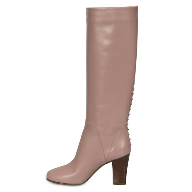 tyngdekraft Arashigaoka Sjov Valentino Knee-High Lovestud Boots in Pink - Walmart.com