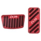 thumbnail image 1 of Pedal de freno de combustible de gas para reposapiés, cubierta antideslizante para pedales de automóvil para ix35 18-22, color rojo, 1 of 5