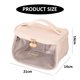 thumbnail image 2 of Bolso impermeable multifuncional portátil del almacenamiento, bolso cosmético de gran capacidad visual, hecho de TPU, 2 of 5