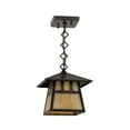 thumbnail image 2 of Meyda 92202 8 in. Stillwater Double Bar Mission Pendant - Craftsman Brown, 2 of 5