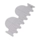 thumbnail image 5 of Regla para acolchar, regla de costura, regla para máquina de coser acrílica multifuncional, plantilla de patrón de costura, materiales ecológicos, 5 of 8