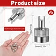 thumbnail image 4 of Maytalsory 8pcs/set Anti Theft Tyre Valve Caps Tires With Copper Caps Easy To Install Copper Valve Stem Caps, 4 of 6