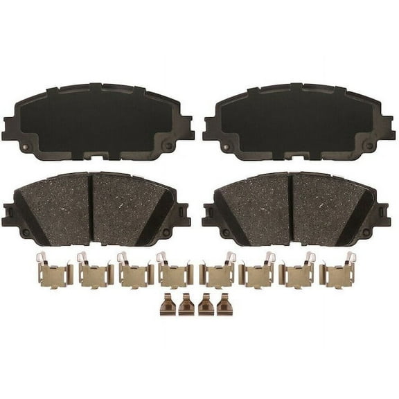 Front Brake Pad Set - Compatible with 2019 - 2023 Toyota RAV4 2.5L 4-Cylinder 2020 2021 2022