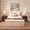 Beige, variant on Ovios All-in-One Full Mattress and Bed Frame Set with Headboard, Bed in a Box, Gray