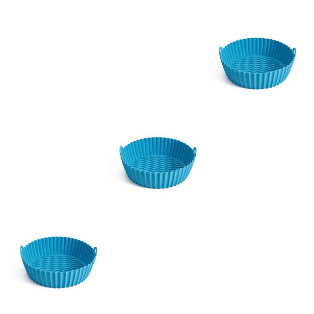 Wosthever Freidora de aire cesta cocina reutilizable resistente al calor pastel DIY hornear Pizza horno Liner bandeja suministro de repuesto Type5 NO5