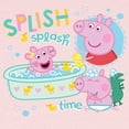 thumbnail image 2 of CafePress - Peppa Pig: Splish Splash Long Sleeve Infant T Shirt - Long Sleeve Infant T-Shirt, 2 of 2