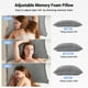 thumbnail image 4 of Set de 2 Almohadas Puredown de Tamaño Estándar con Espuma Viscoelástica Desmenuzada, 4 of 7