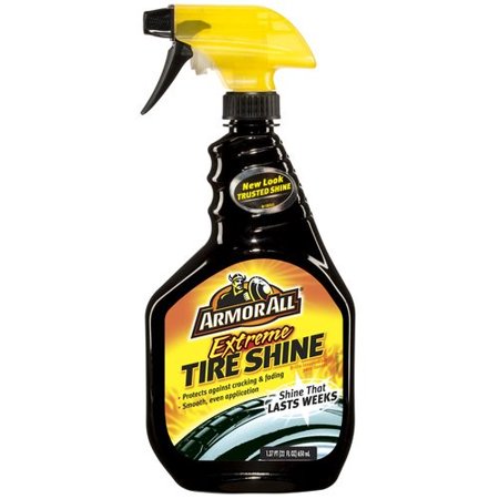 Armor All Extreme Tire Shine Spray, 22 ounces, (Best Tire And Wheel Shine)