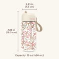 thumbnail image 5 of Bentgo Kids Water Bottle - Leak-Proof, Durable Tritan PFAS- & BPA-Free 15 fl oz, Kids/Toddlers Ages 3+ for School & Sports; Bite & Sip Spout, Carrying Handle, Dishwasher Safe (Cowgirl Dreams), 5 of 8