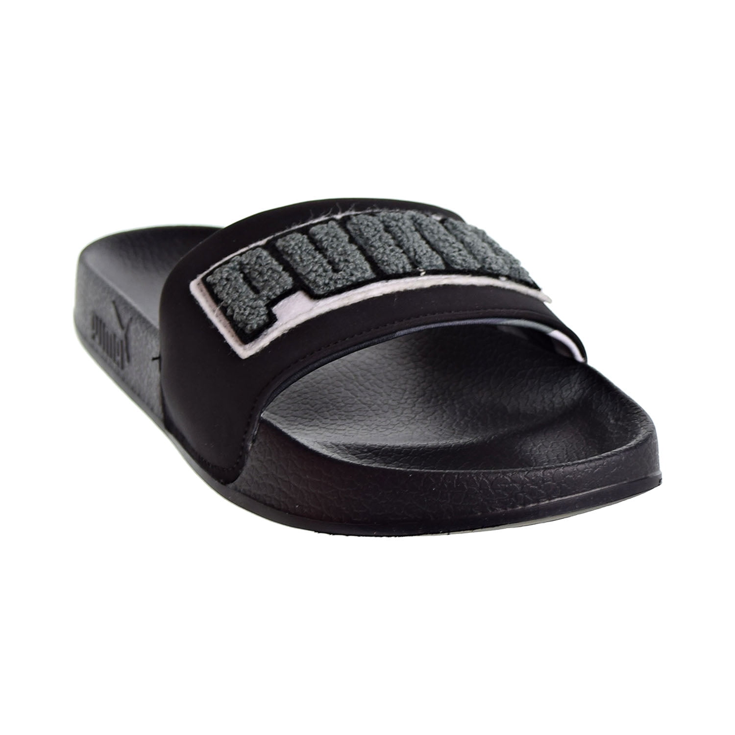 Puma Leadcat NSK Men's Slide Sandals Black/Iron Gate/White 367283-01 ...