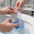 thumbnail image 4 of Transparent Adjustable Toilet Tank Cleaning Sheet With Suction Cup And -fouling Rack 2pcs, 4 of 5