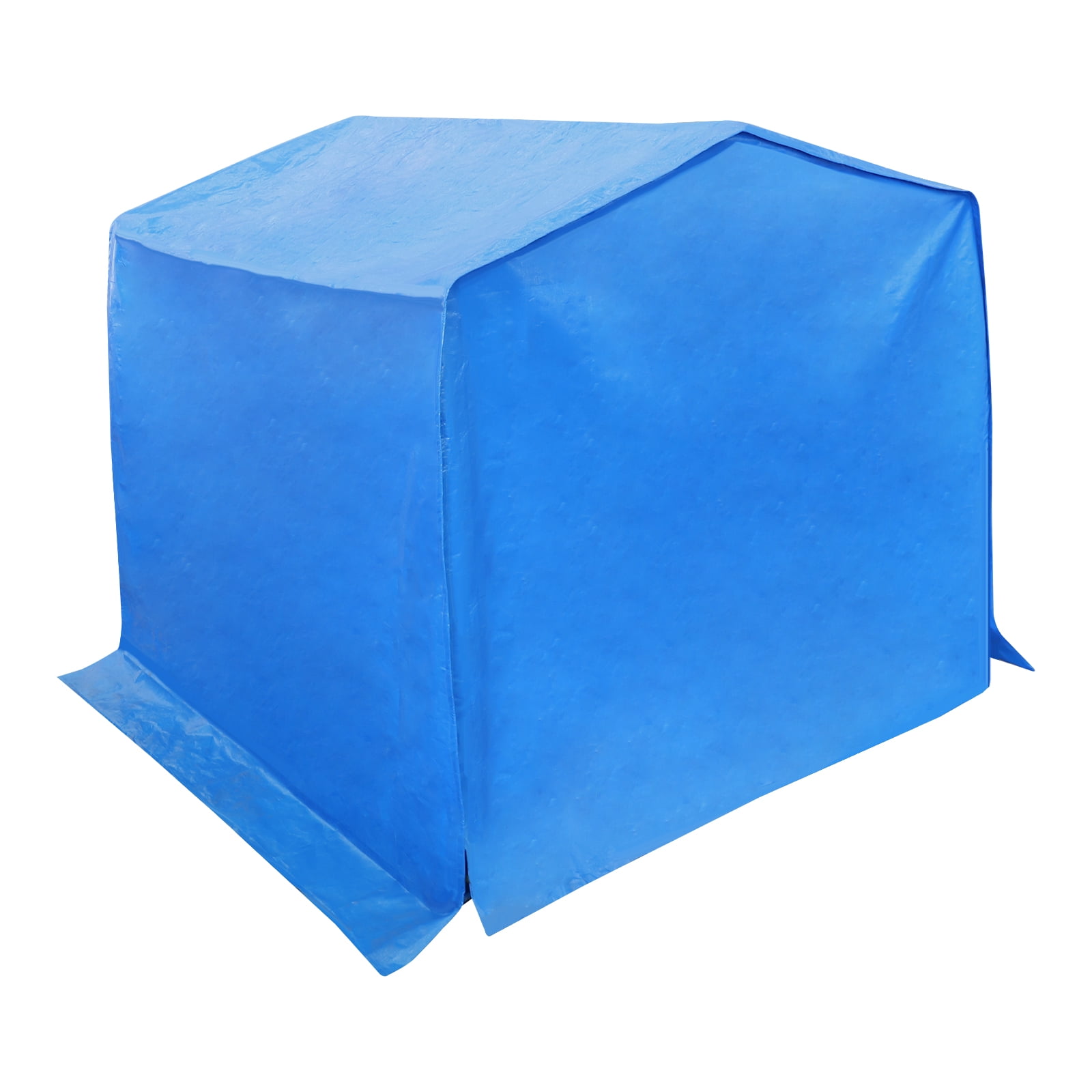 Blue Metal Pe 3x1.8x1.8 Carport Metal Frame Waterproof Cloth Outdoor Parking Shed