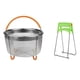 thumbnail image 1 of Stainless Steel Steamer Basket Set,Instant-Pot Accessories for Ninja Foodi Pressure Cooker & Multi C, 1 of 5