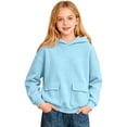 thumbnail image 4 of SUXIAN Hoodie Girls Graphic Print Long Sleeve Pullover Casual Jacket with Pocket Kids Girls Hoodie 9-10 Years, 4 of 6