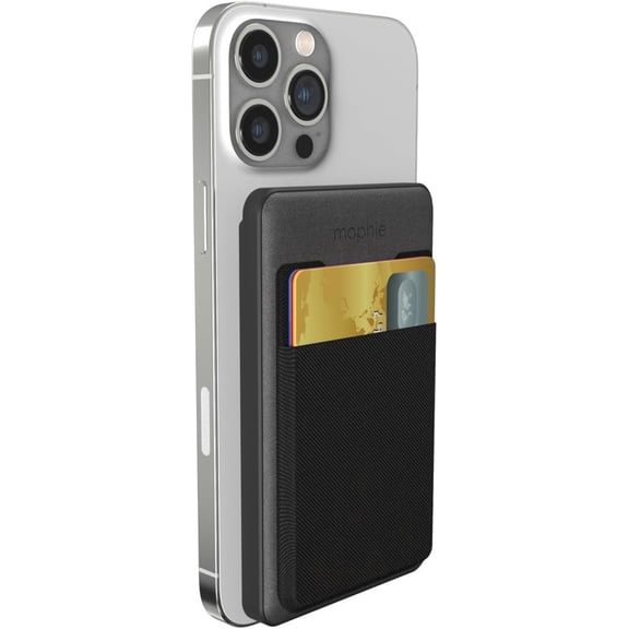 mophie snap  Juice Pack Wallet 5K -Black - Magnetic Power Bank Compatible with MagSafe & Qi-Enabled Smartphones Works with Apple and Android phones (not compatible with iPhone 13 pro or 13 mini)