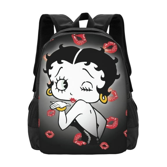 Betty Boop Backpack Travel Daypack Laptop Backpack For Men Women Hiking Travel
