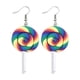 thumbnail image 1 of Pendientes de fresa roja con personalidad creativa, lindos pendientes colgantes de hongo con simulación de resina de fruta 3D, 1 of 5