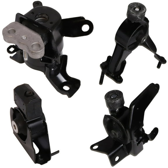 Set of 4 ISA Engine Motor Trans Mount Compatible with 2009-2013 Toyota Corolla Matrix 2009 2010 Pontiac Vibe 1.8L For A62015,A62023,A62027,A62039