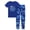 Blue Jellyfish ( Short Sleeves & Pants Set ), variant on Toddler & Little Boys Pajamas Blue Sharks 2-Piece Soft Snug-fit Short Sleeves & Pants PJ Set Kid Size 7