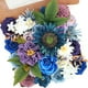 thumbnail image 1 of Juego de flores artificiales, para decoración de boda, ramo de novia, centros de mesa, decoración de flores, decoración del hogar, 1 of 5