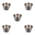 thumbnail image 2 of Yuarrent Taza de salsa, recipiente pequeño para sumergir condimentos, cuenco para servir, soporte de almacenamiento para condimentos, accesorios para Grande 5piezas, 2 of 6